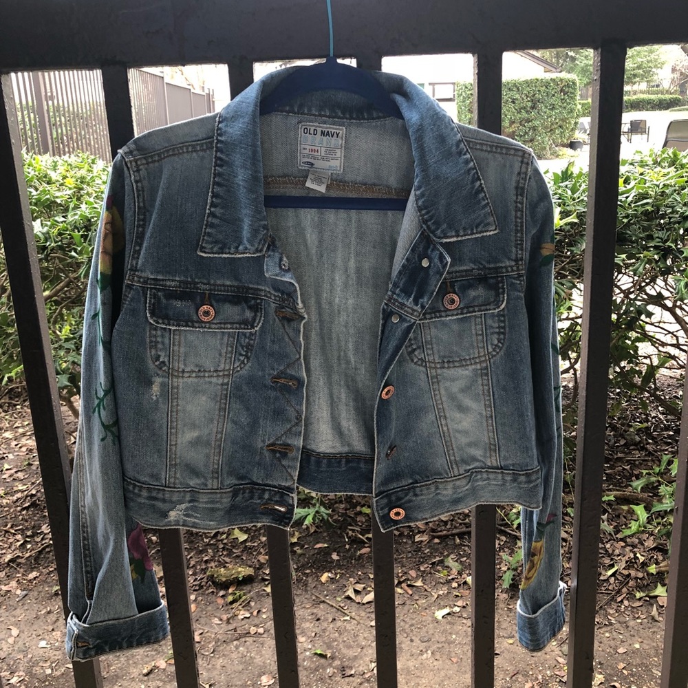 Upcycled Old Navy Jean Jacket